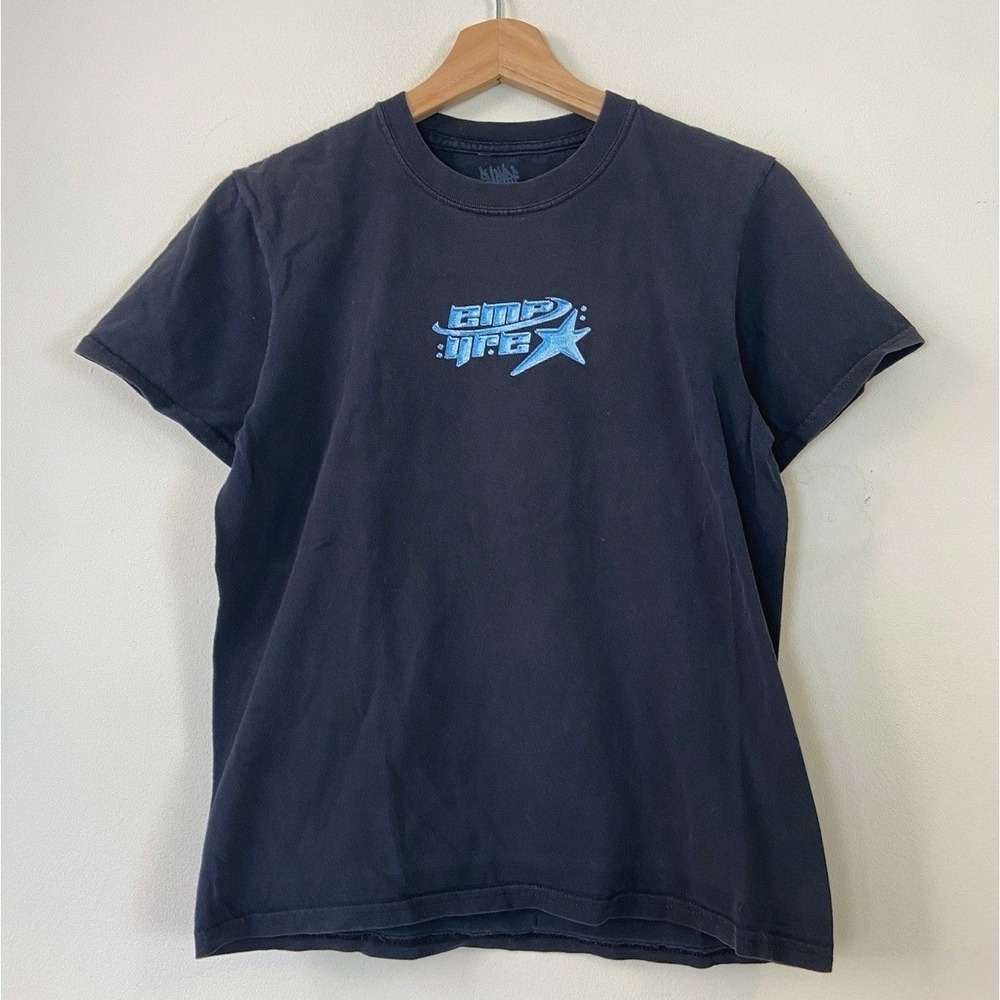 Vintage y2k Empyre Skate Graphic Black Small Tee Shirt - Small